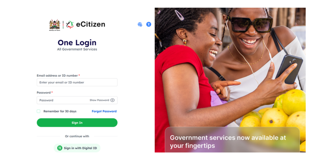 Step 1: Log In to the eCitizen Business Registration Portal (How to Convert a Business Name to a Company in Kenya: Step-by-Step Guide)