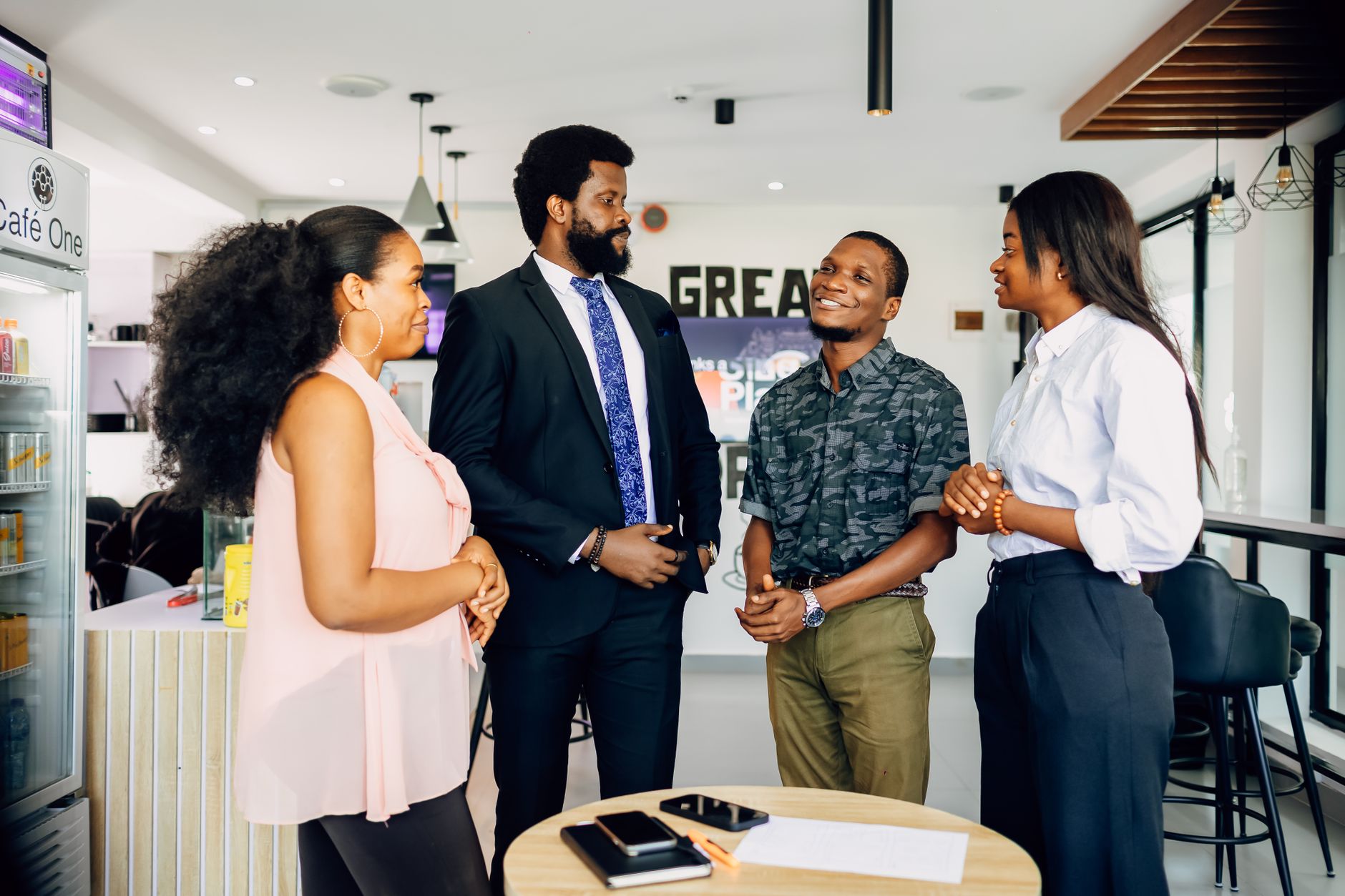 What Are the Most Profitable Businesses in Africa? 15 Business Ideas for 2026 2 casual office meeting in lagos nigeria (What Are the Most Profitable Businesses in Africa? 15 Business Ideas for 2026)